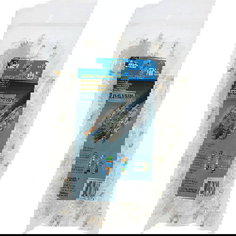 Modular Connectors; Connector Type: RJ45 ; Data Rating: Cat5e ; Number of Positions: 8 ; Number of Contacts: 8 ; UNSPSC Code: 39121400