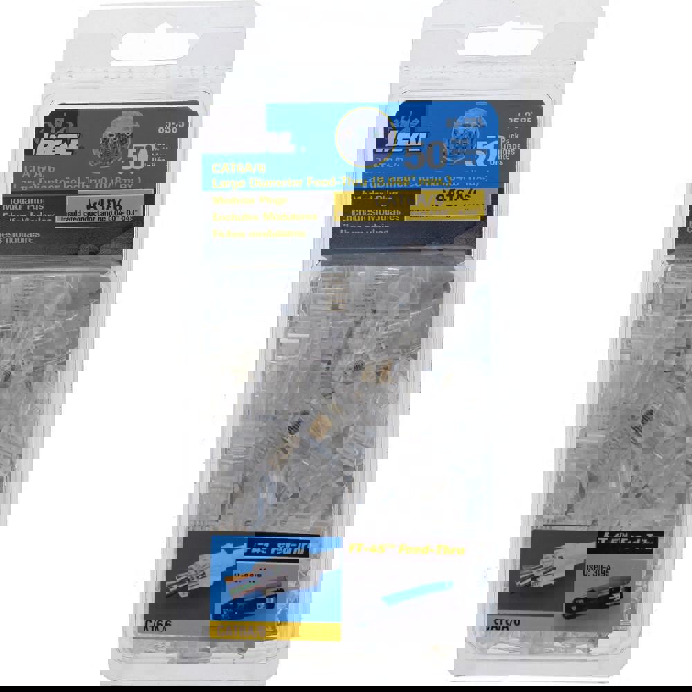 Modular Connectors; Connector Type: RJ45 ; Data Rating: Cat6; Cat6a ; Number of Positions: 8 ; Number of Contacts: 8 ; UNSPSC Code: 39121400