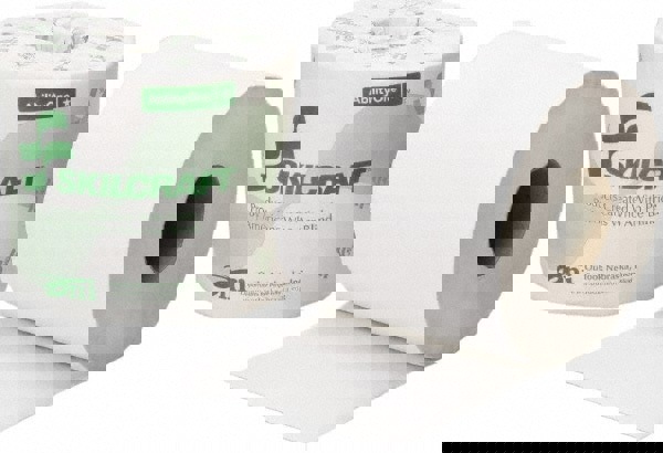 Bathroom Tissue: Recycled Fiber, 2-Ply, White