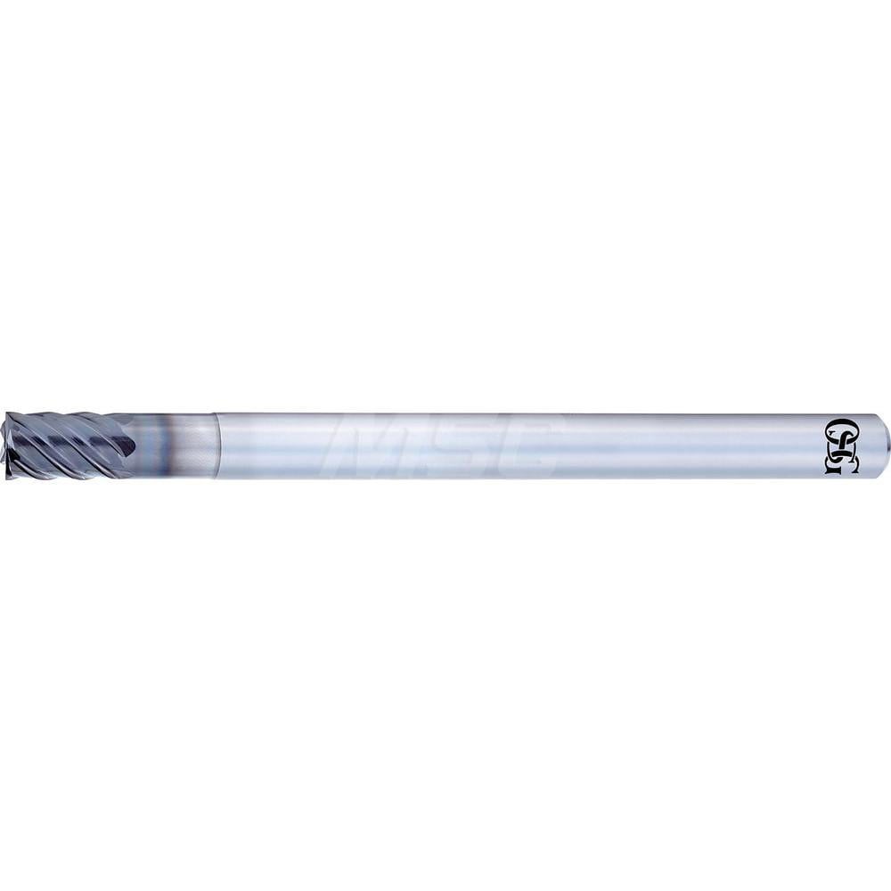 Square End Mill: 18mm LOC, 12mm Shank Dia, 110mm OAL, 6 Flutes, Solid Carbide