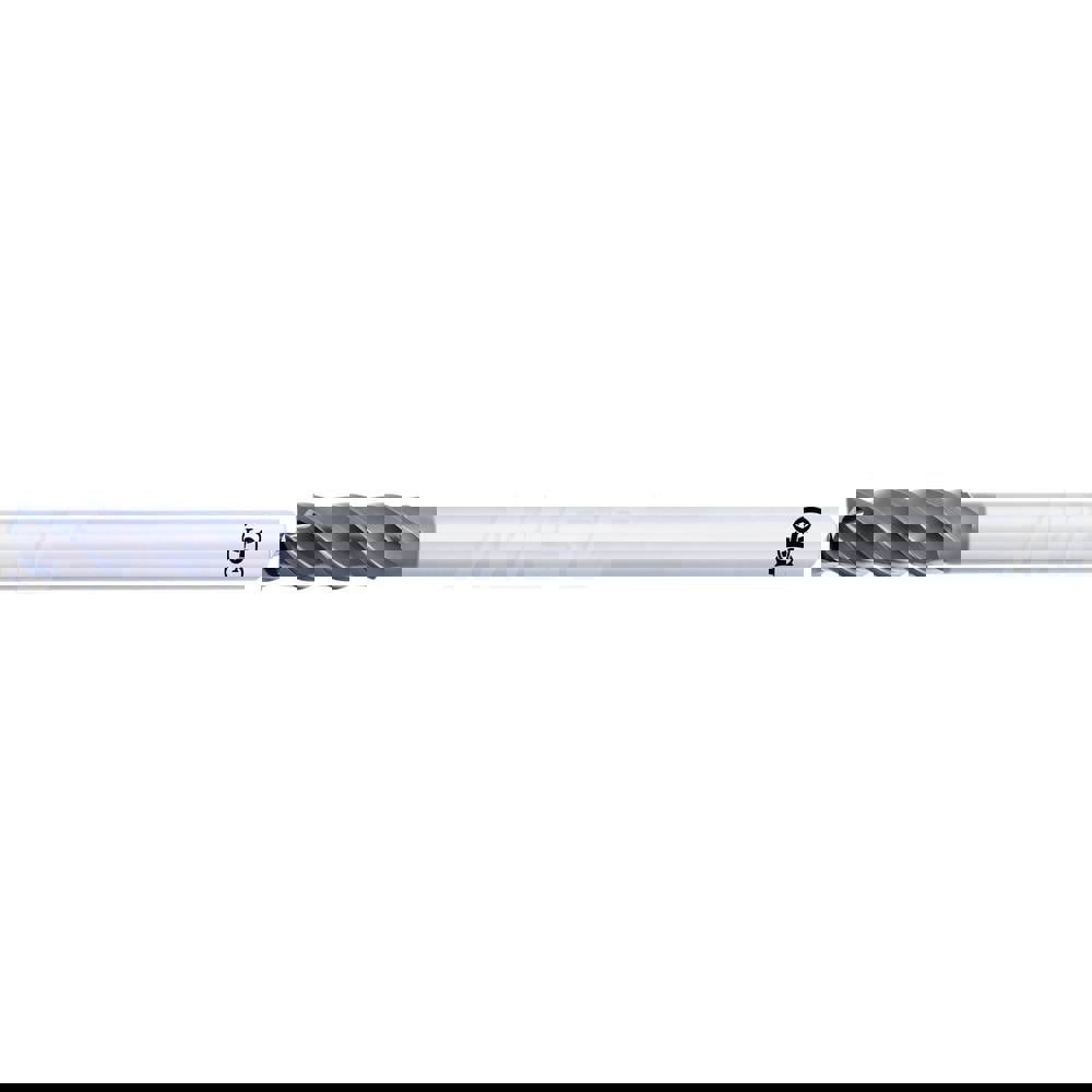 Square End Mill: 12.00 mm Dia, 30.00 mm LOC, 4 Flute, Solid Carbide