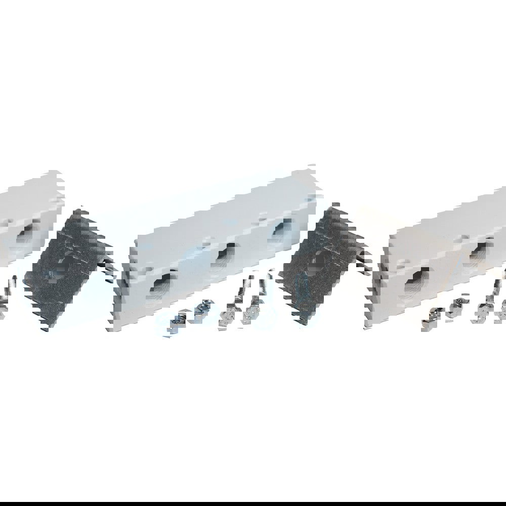 Coolant Hose Manifolds, Mounting & Distribution; System Size: 0.5in ; Number Of Pieces: 2 ; Acid-resistant: No ; Material: Plastic ; Includes: Manifold Block; Mounting Bracket ; For Use With: Snap-Loc System