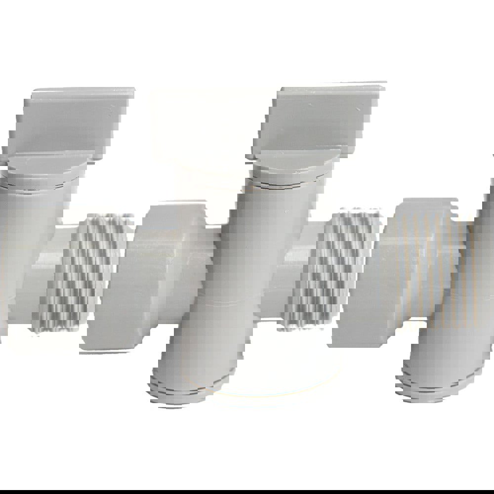 Coolant Hose Valves; Hose Inside Diameter (Inch): 1/2 ; System Size: 0.5in ; Connection Type: Male x Female ; Body Material: POM ; Thread Size: 1/2in ; Number Of Pieces: 2