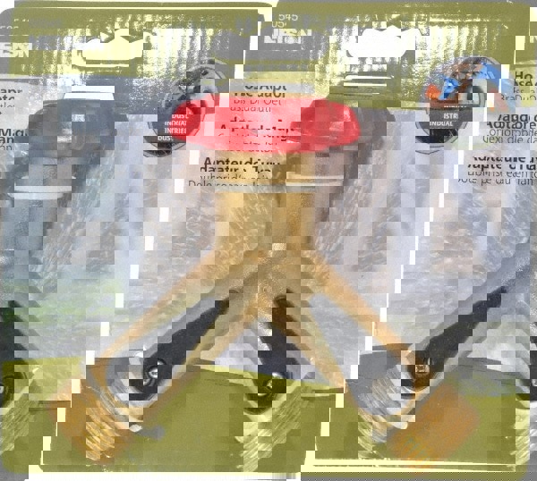 Garden Hose Adapter: Brass