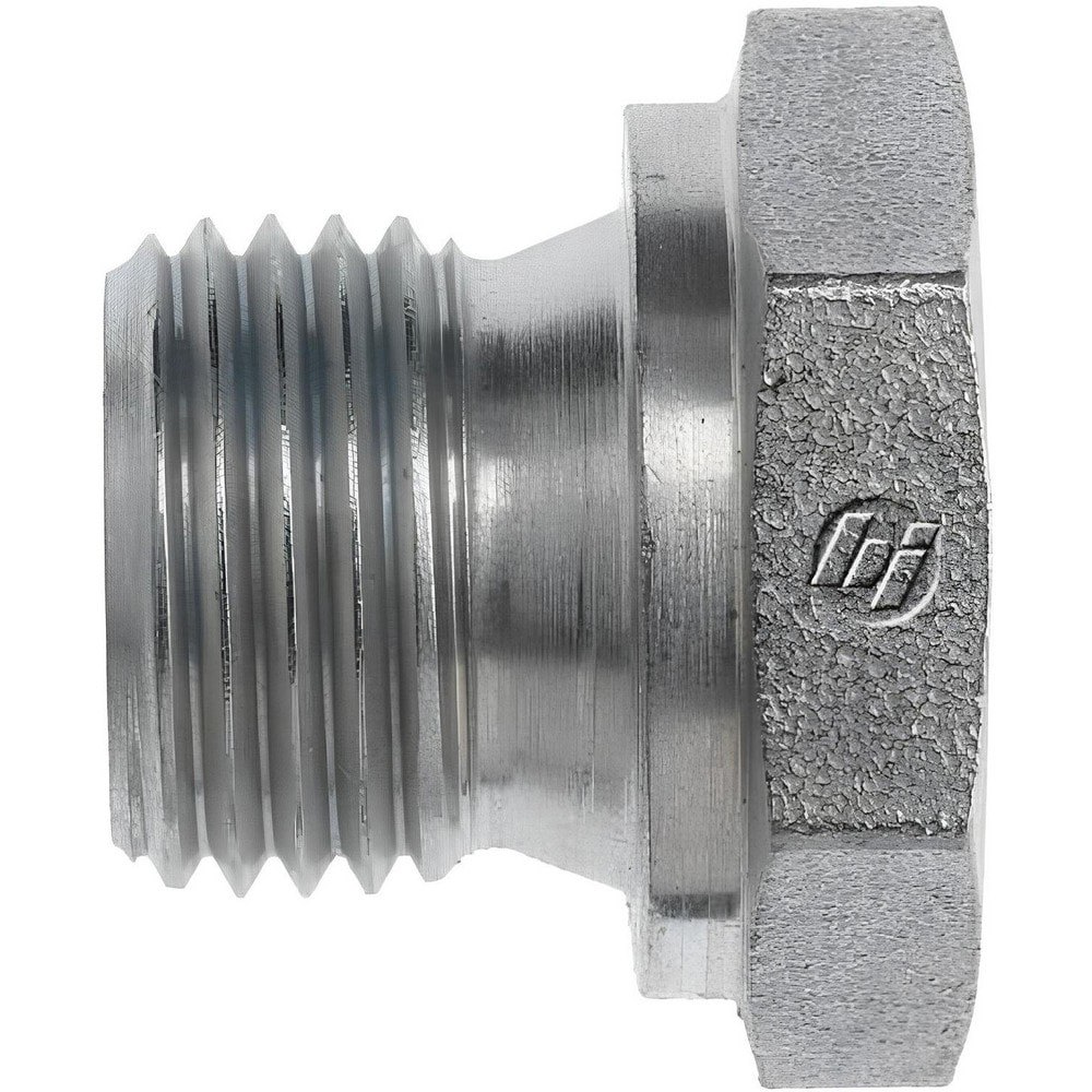 Metal Flared Tube Fittings; Fitting Type: Plug ; Material: Steel ; Thread Size: M18X1.5 ; End Connection: Male ; Minimum Working Temperature (Deg C): -53 ; Minimum Working Temperature (Deg F): -65