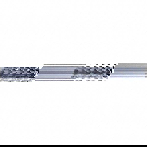 Square End Mill: 10.00 mm Dia, 40.00 mm LOC, 4 Flute, Solid Carbide