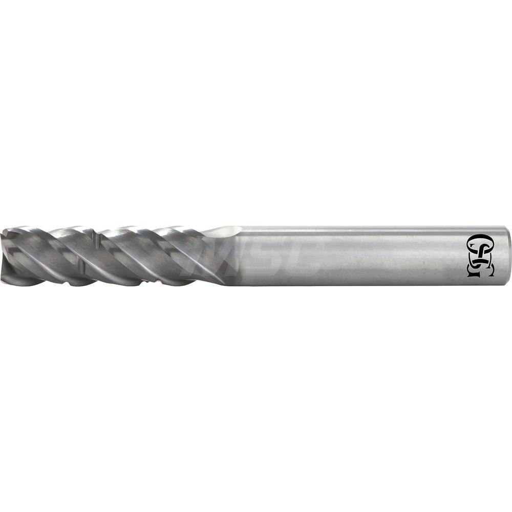 Square End Mill: 64mm LOC, 16mm Shank Dia, 140mm OAL, 5 Flutes, Solid Carbide