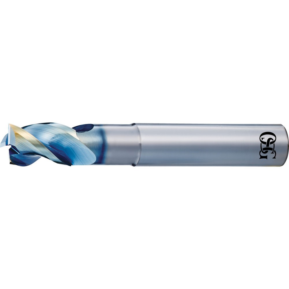 Square End Mill: 6.00 mm Dia, 9.00 mm LOC, 3 Flute, Solid Carbide