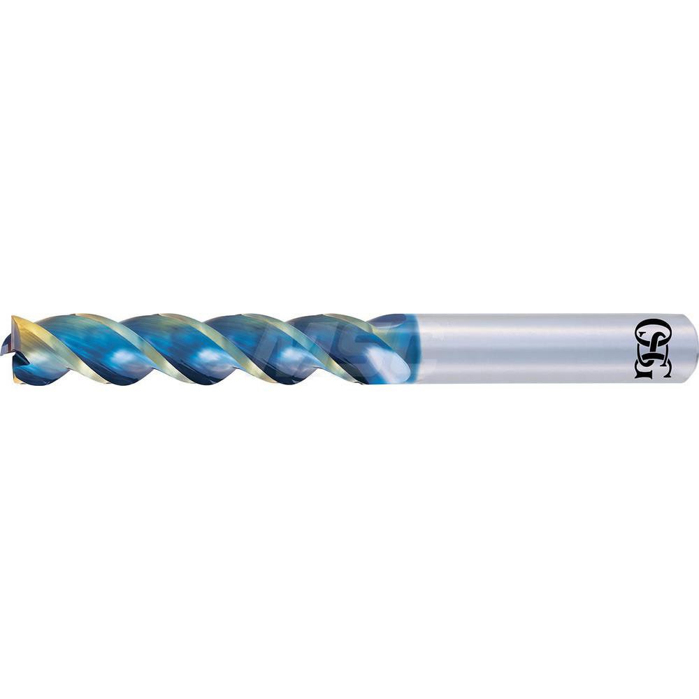 Square End Mill: 15mm LOC, 6mm Shank Dia, 55mm OAL, 3 Flutes, Solid Carbide