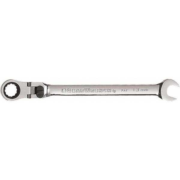 Combination Wrench: 13.00 mm Head Size, 15 deg Offset
