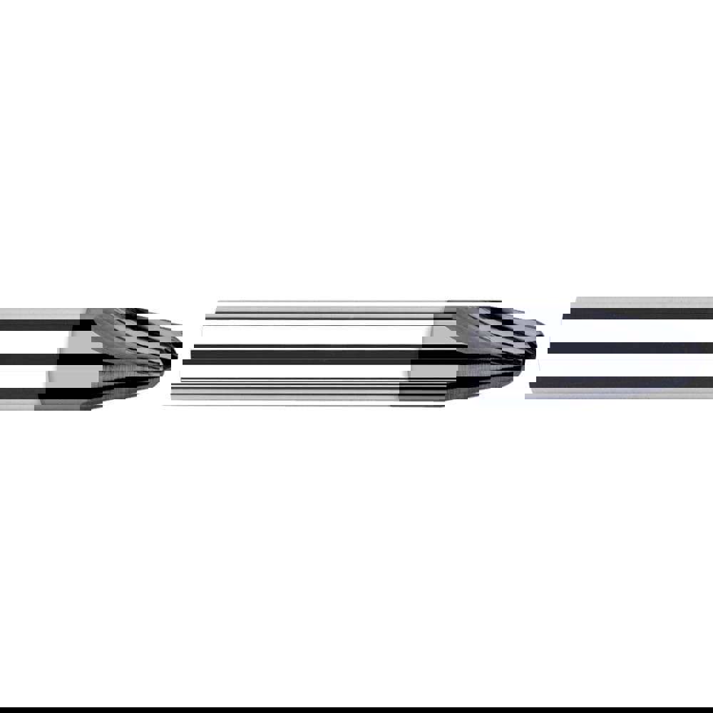 Tapered End Mill: 45 &deg; per Side, 0.02