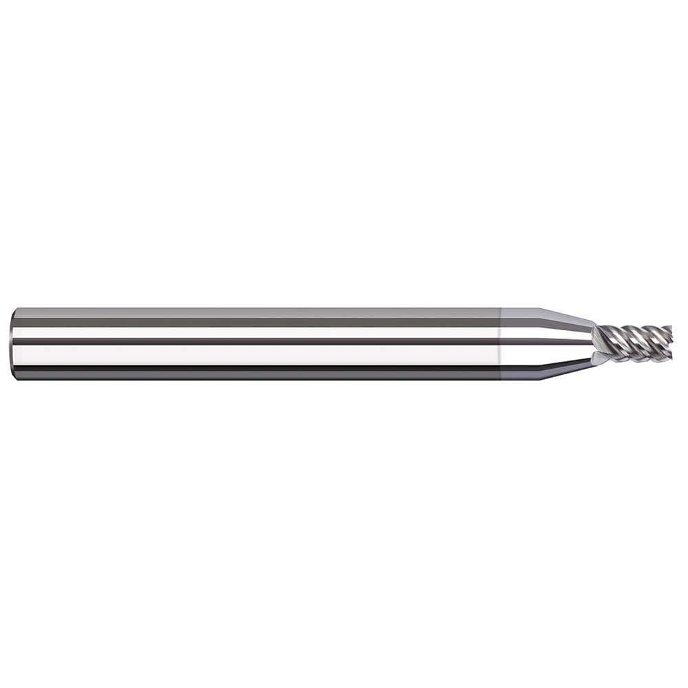 Square End Mill: 3/16'' Dia, 0.285'' LOC, 3/16'' Shank Dia, 2'' OAL, 5 Flutes, Solid Carbide