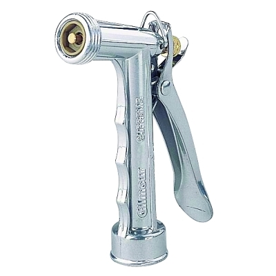 Medium Duty Garden Hose Nozzle: 3/8