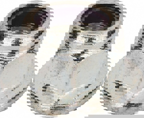 Hex Flange Lock Nut: Insert Lock, Nylon Insert, 3/4-10, Grade 2 Steel, Zinc Finish