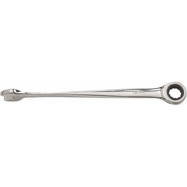 Combination Wrench: 16.00 mm Head Size, 15 deg Offset