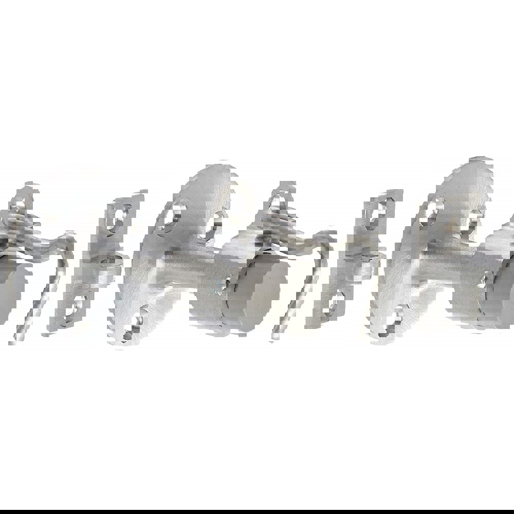 Holders; Overall Length: 2.00 ; Finish/Coating: Satin Chrome ; Stem Length: 1/2 (Inch)