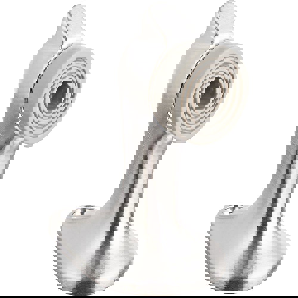 Holders; Overall Length: 2.00 ; Finish/Coating: Satin Chrome ; Stem Length: 1/2 (Inch)