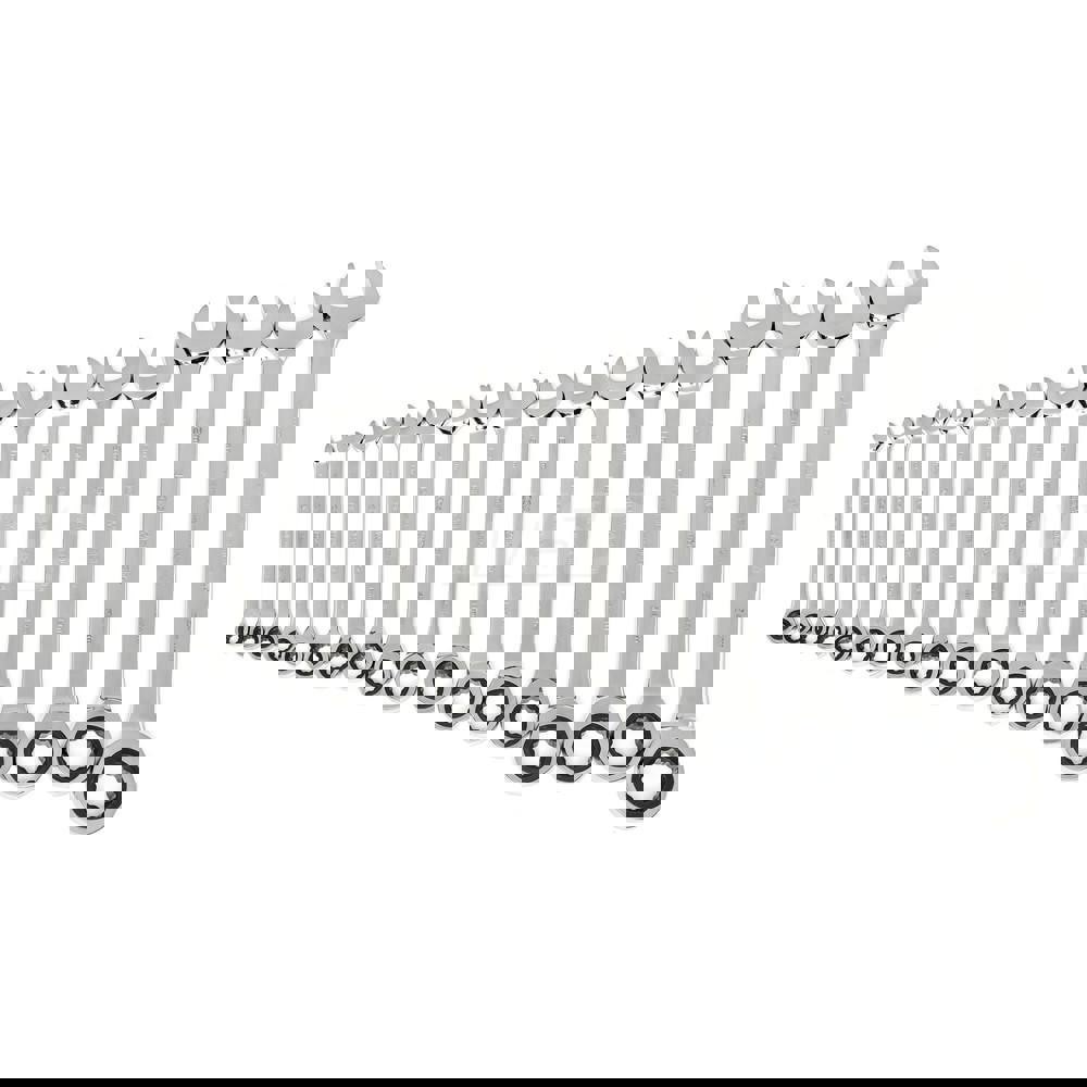 Wrench Set: 18 Pc, Metric