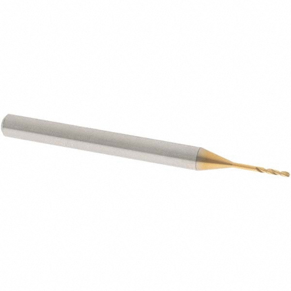 Screw Machine Length Drill Bit: #70 (0.0280) Dia, 150 deg, Vanadium High Speed Steel