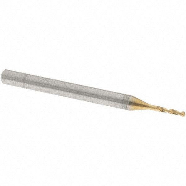 Screw Machine Length Drill Bit: #60 (0.0400) Dia, 140 deg, Vanadium High Speed Steel