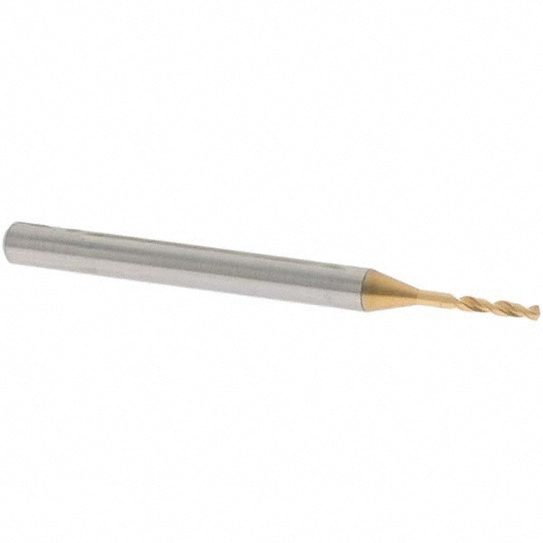 Screw Machine Length Drill Bit: #57 (0.0430) Dia, 140 deg, Vanadium High Speed Steel