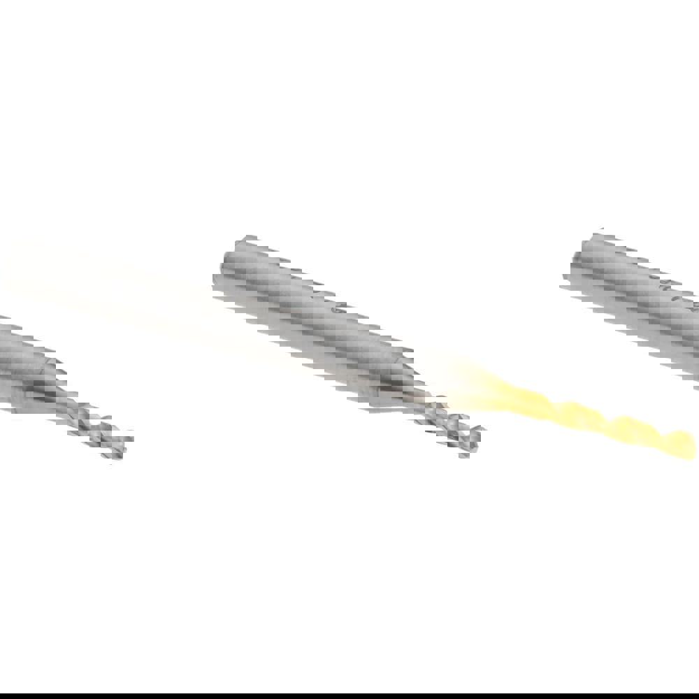 Screw Machine Length Drill Bit: 1.35 mm Dia, 140 deg Point, High-Speed Steel