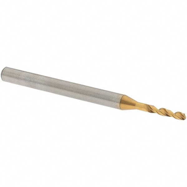 Screw Machine Length Drill Bit: 1.48 mm (0.0583) Dia, 140 deg, Vanadium High Speed Steel