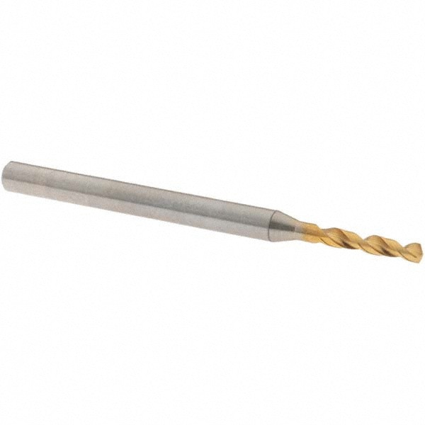 Screw Machine Length Drill Bit: 1.81 mm (0.0713) Dia, 140 deg, Vanadium High Speed Steel