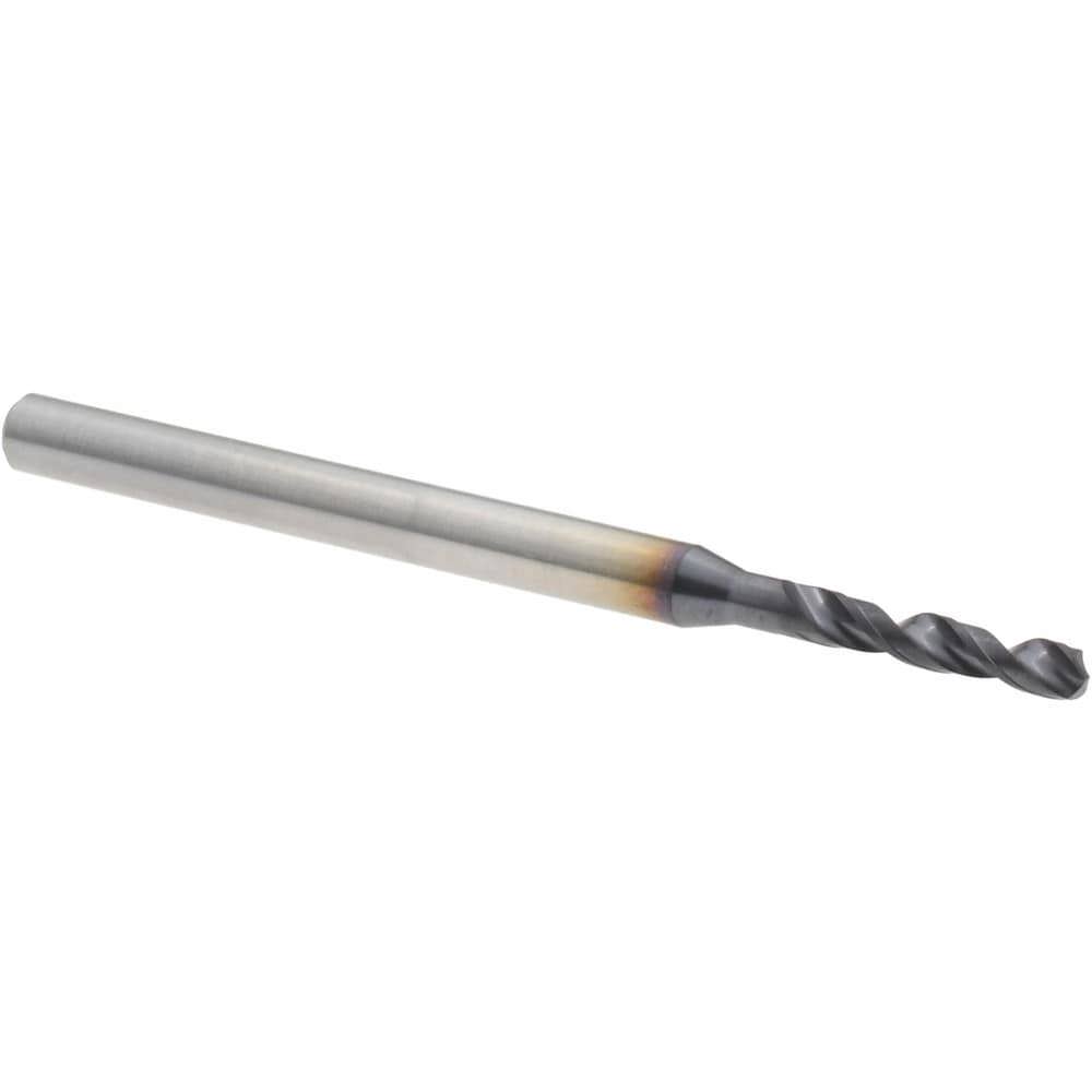 Screw Machine Length Drill Bit: 1.97 mm Dia, 140 deg Point, High-Speed Steel