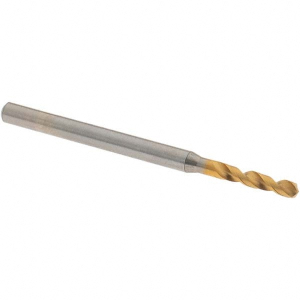 Screw Machine Length Drill Bit: 2.21 mm Dia, 130 deg Point, High-Speed Steel