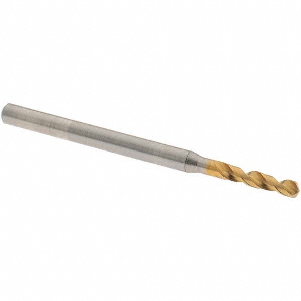 Screw Machine Length Drill Bit: 2.23 mm Dia, 130 deg Point, High-Speed Steel
