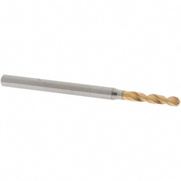 Screw Machine Length Drill Bit: #42 (0.0935) Dia, 130 deg, Vanadium High Speed Steel