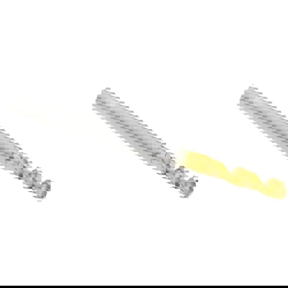 Screw Machine Length Drill Bit: 2.45 mm Dia, 130 deg Point, High-Speed Steel