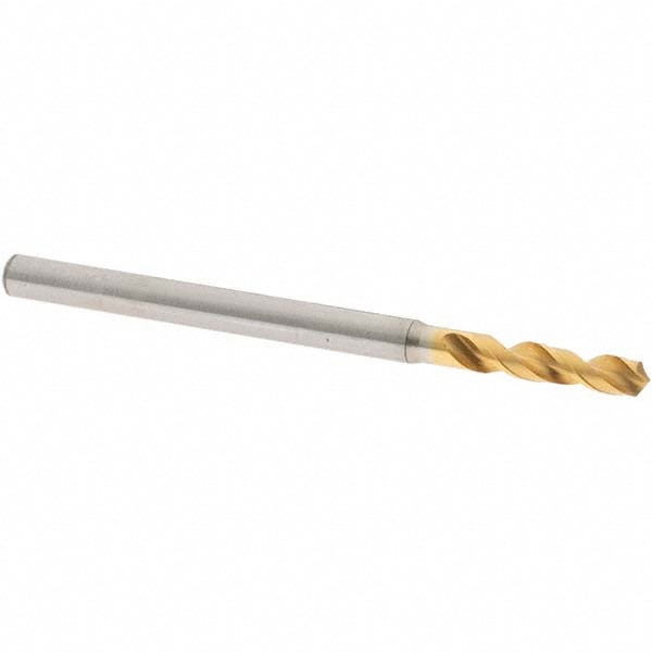 Screw Machine Length Drill Bit: #38 (0.1015) Dia, 130 deg, Vanadium High Speed Steel