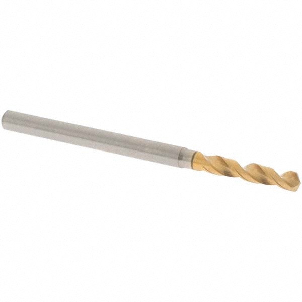 Screw Machine Length Drill Bit: #36 (0.1065) Dia, 130 deg, Vanadium High Speed Steel