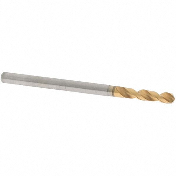 Screw Machine Length Drill Bit: #33 (0.1130) Dia, 130 deg, Vanadium High Speed Steel