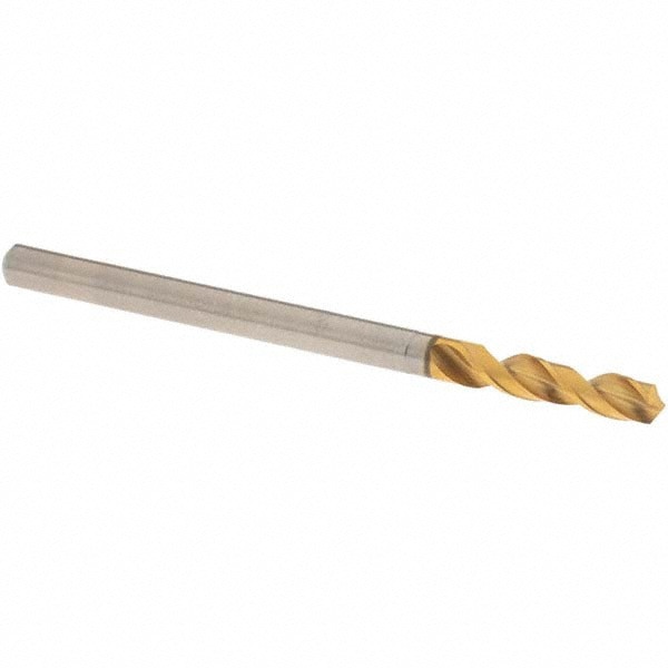 Screw Machine Length Drill Bit: #32 (0.1160) Dia, 130 deg, Vanadium High Speed Steel