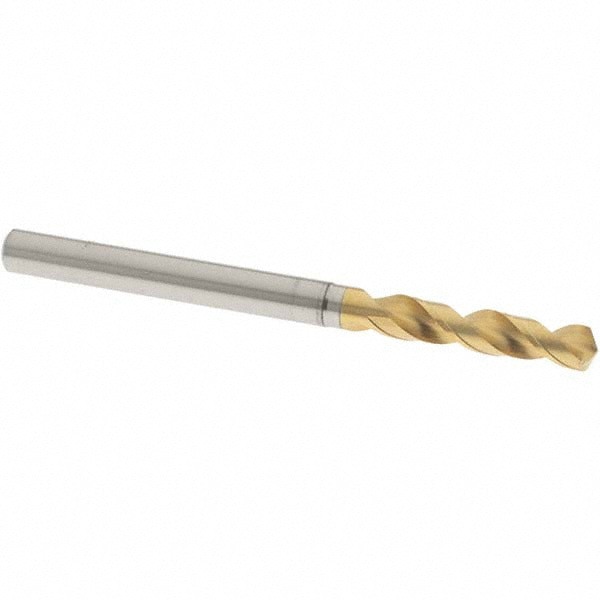 Screw Machine Length Drill Bit: #24 (0.1520) Dia, 130 deg, Vanadium High Speed Steel