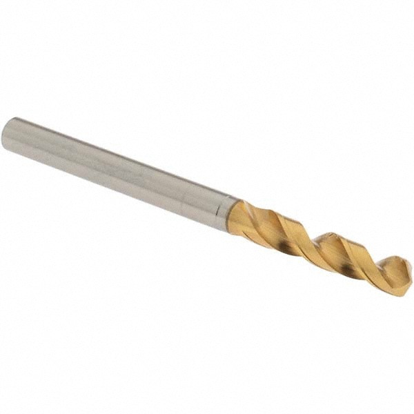 Screw Machine Length Drill Bit: 3.94 mm Dia, 130 &deg; Point, High Speed Steel