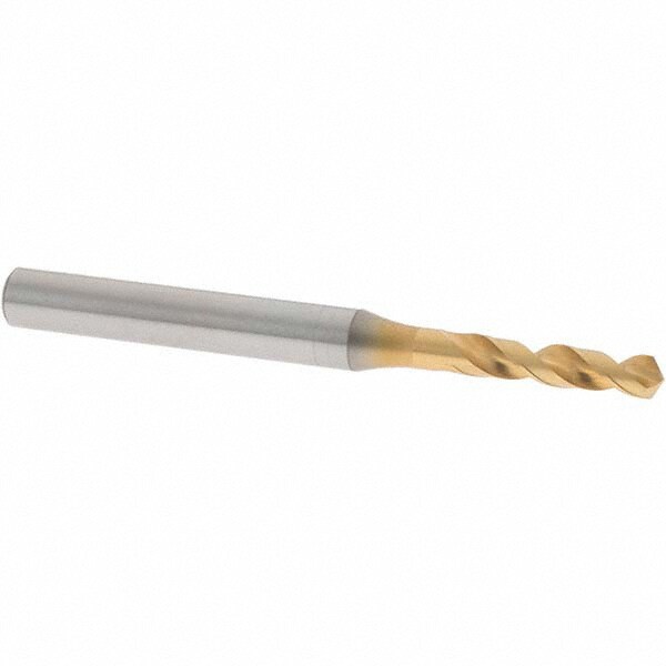 Screw Machine Length Drill Bit: 4.02 mm (0.1583) Dia, 120 deg, Vanadium High Speed Steel