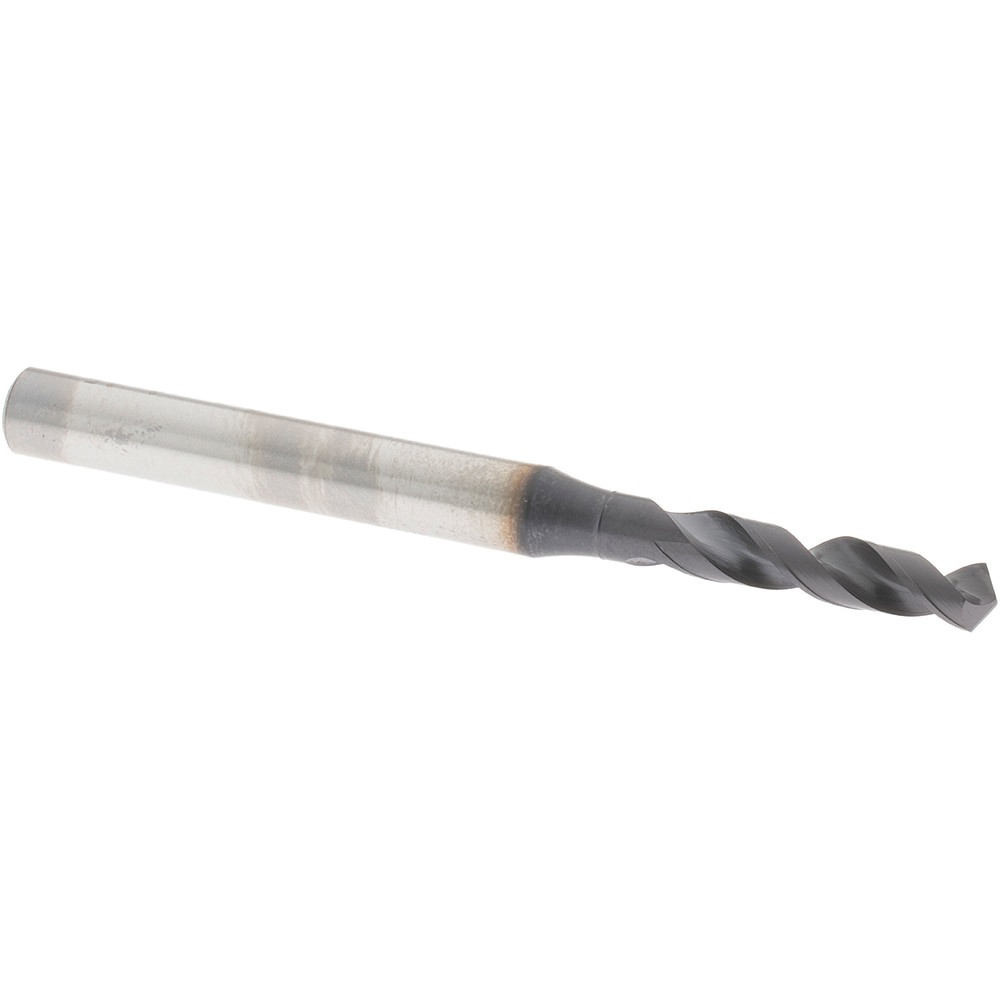 Screw Machine Length Drill Bit: 4.45 mm Dia, 120 &deg; Point, High Speed Steel