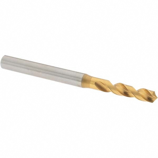 Screw Machine Length Drill Bit: #9 (0.1960) Dia, 120 deg, Vanadium High Speed Steel