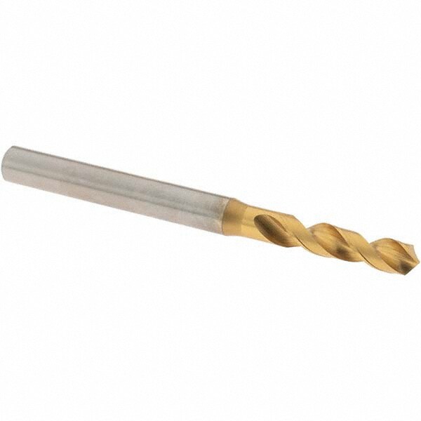 Screw Machine Length Drill Bit: #8 (0.1990) Dia, 120 deg, Vanadium High Speed Steel