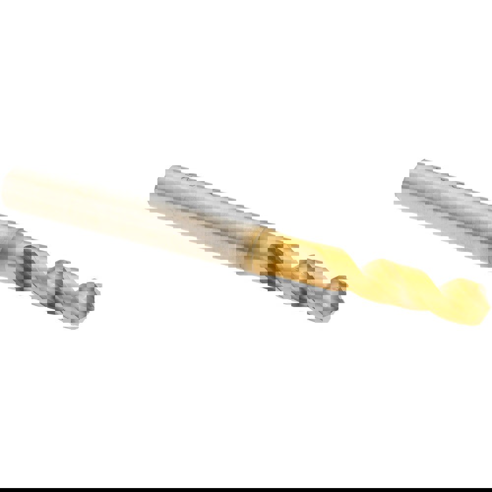 Screw Machine Length Drill Bit: 5.25 mm Dia, 120 deg Point, High-Speed Steel