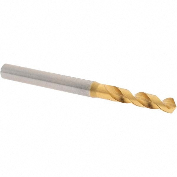 Screw Machine Length Drill Bit: #4 (0.2090) Dia, 120 deg, Vanadium High Speed Steel