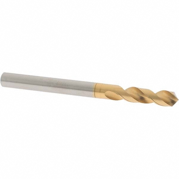 Screw Machine Length Drill Bit: Letter A, (0.2340) Dia, 120 deg, Vanadium High Speed Steel