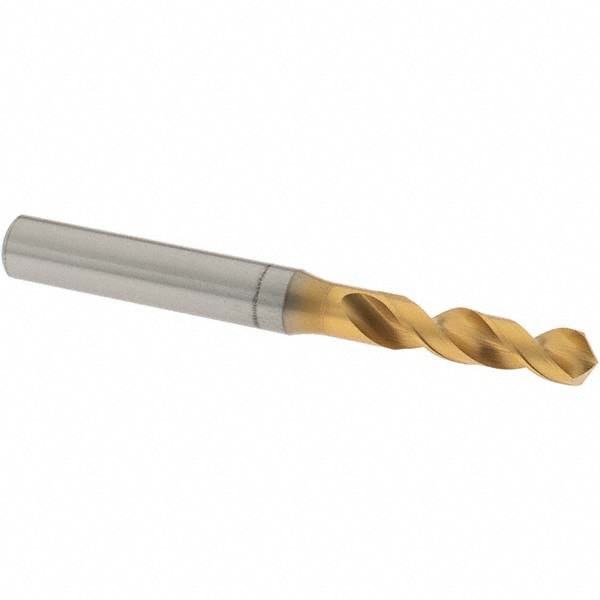 Screw Machine Length Drill Bit: 6.45 mm (0.2539) Dia, 120 deg, Vanadium High Speed Steel