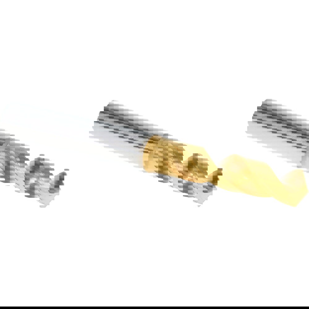 Screw Machine Length Drill Bit: 9.25 mm Dia, 120 deg Point, High-Speed Steel