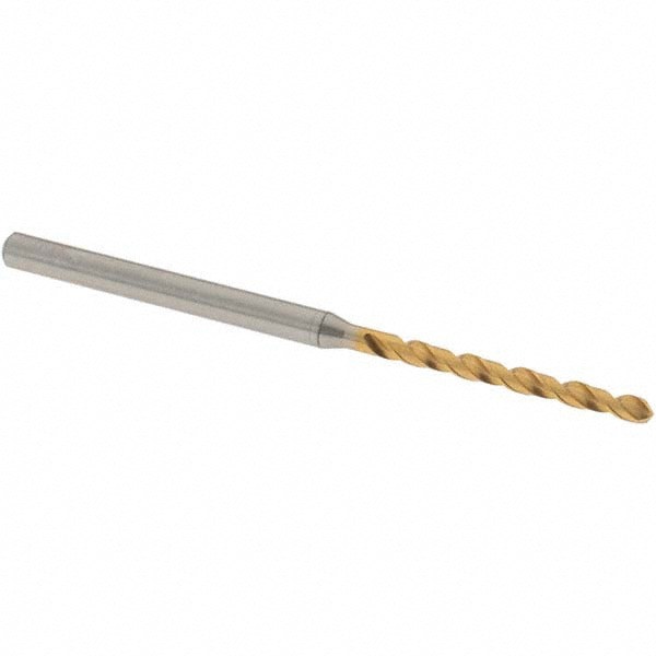 Jobber Length Drill Bit: 2.03 mm Dia, 13