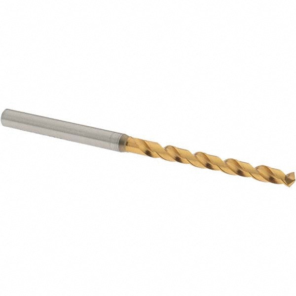Jobber Length Drill Bit: 3.25 mm (0.1280) Dia, 130 deg, Vanadium High Speed Steel